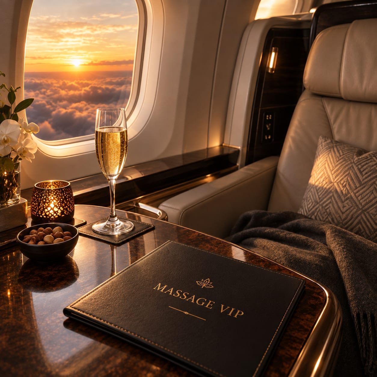 Les Massages Voyages en 1ère classe