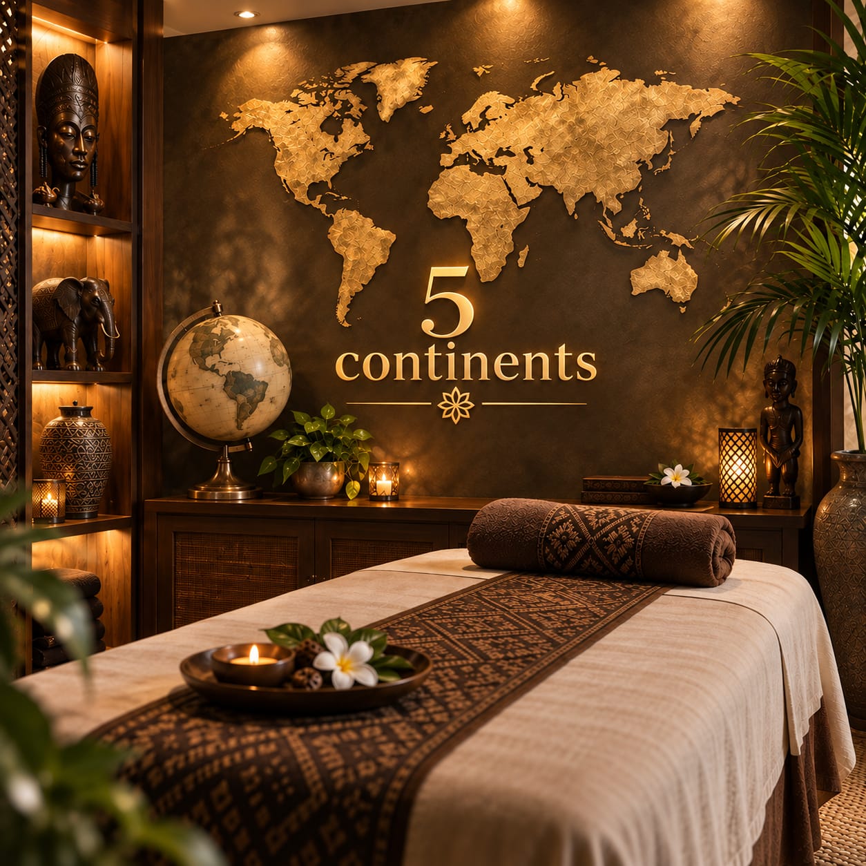 Massage 5 continents